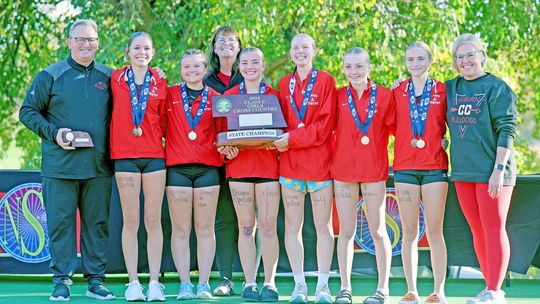 Bulldog Girls Bring Home Cross Country Gold