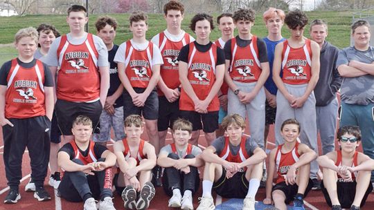 Competing on 2025 Auburn Middle School Track and Field Teams