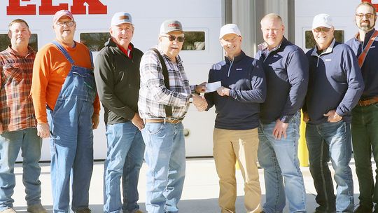 Elk Creek Fire Department Receives Donation