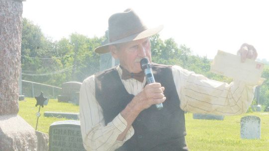 Historical Figures of Johnson County Portrayed at Cemetery Walk