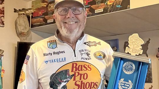 Hughes Named Kayak Bass Fishing Sportsman of the Year