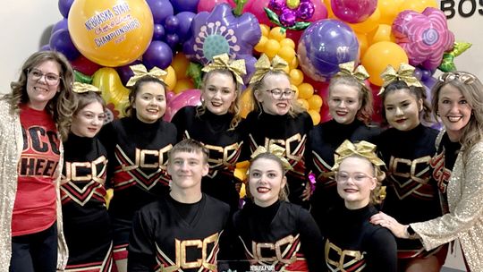 JCC Varsity and Unified Cheer Squads Earn State Runner Up Titles