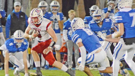 Ligouri, Gulizia Each Surpass One Thousand Yards Rushing on Season to Lead Auburn to First State Semifinal in 18-Years with Upset of Bluejays