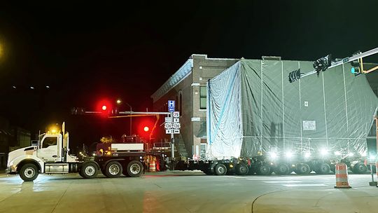 Oversized Loads Start Passing Through Auburn Along Highway 136