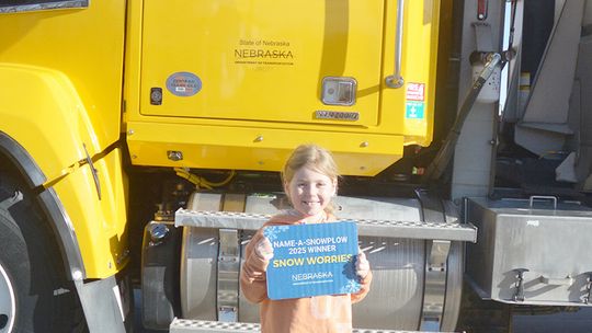 Shullaw a Winner in NDOT Name-a-Snowplow Competition