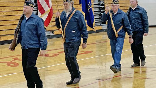 Veteran’s Day Programs Held at Auburn, Johnson-Brock High Schools, Good Samaritan Society