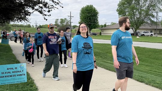 Walk a Mile in Their Shoes Event Draws a Crowd for Project Response