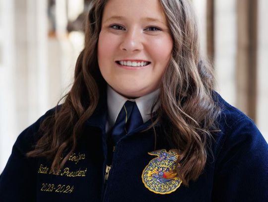 Abigail Hodges Second Johnson-Brock FFA Member to Earn American FFA Degree