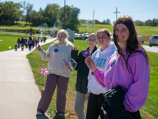 Area FBLA Chapters Team Up for Alzheimer’s Awareness Walk