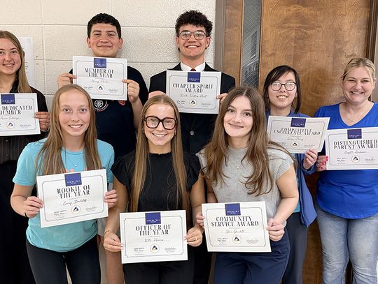 Auburn FBLA Celebrates Year of Service, Leadership at Annual Banquet