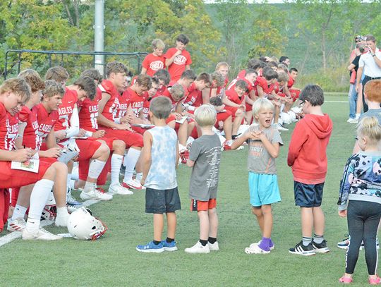 Auburn, Johnson-Brock Fans Preview Fall Sports Teams in Friday Scrimmages