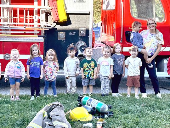 Auburn Rural Fire Department Visits Auburn Elementary for Fire Education