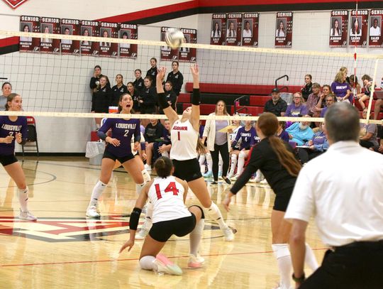 Auburn Volleyball Defeats Louisville in Front of Home Crowd