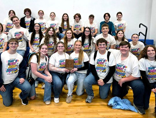 Auburn Wins Division B Play Production at Fairbury; Third in ECNC