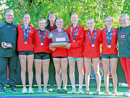 Bulldog Girls Bring Home Cross Country Gold