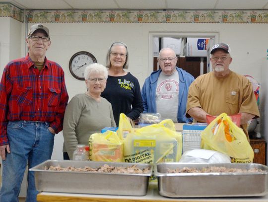 Burki and St. Mary Altar Society Members Donate Food, Water to Firefighters in Western Nebraska