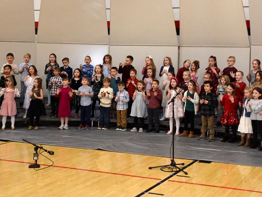 Calvert Elementary Students Entertain Family and Friends on Monday January 26