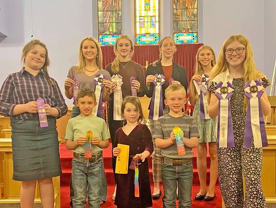 County 4-H’ers Compete in 4-H Public Speaking Contest at Falls City