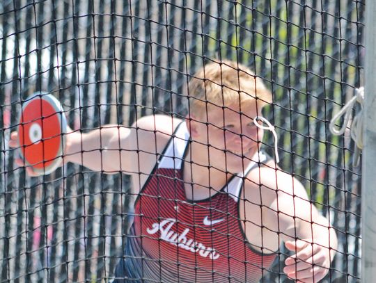 Darnell Breaks State Meet Hurdles Record to Repeat Title; Rowell Throws a Personal Best in Discus to Make Podium