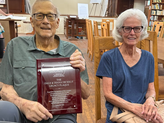Dickkuts Honored for Service to BECAH