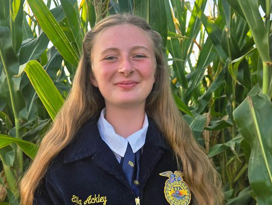 Ella Ackley, Auburn Sophomore, Named To National FFA Honor Choir