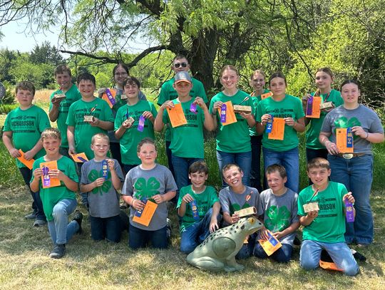 First 3D Archery Shoot Draws 21 4-H’ers from Nemaha, Richardson Counties