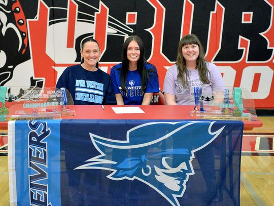 Hamann Signs to Cheer at Iowa Western Community College
