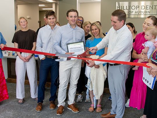 Hilltop Dental of Auburn Celebrates Ribbon Cutting for New Expanded Facility