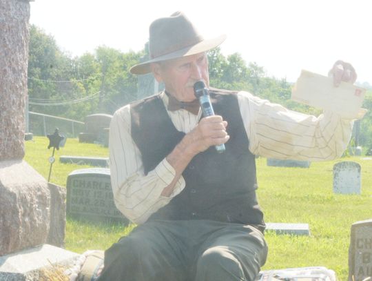 Historical Figures of Johnson County Portrayed at Cemetery Walk