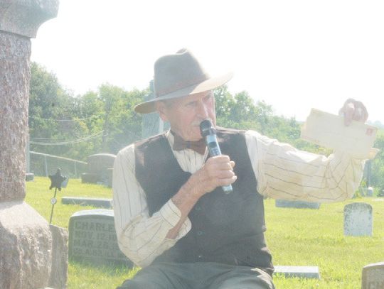 Historical Figures of Johnson County Portrayed at Cemetery Walk