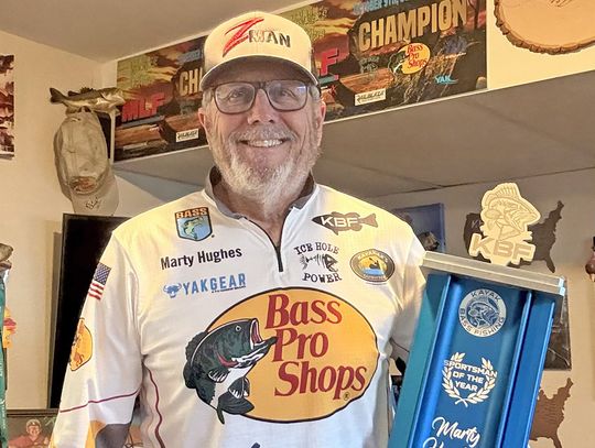 Hughes Named Kayak Bass Fishing Sportsman of the Year