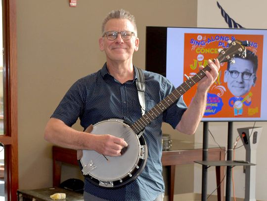 Interactive Program Led by Jim Gill at Auburn Memorial Library