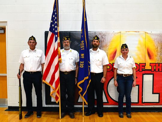 Johnson-Brock Students Honor Area Veterans