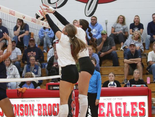 Johnson-Brock Volleyball Wins Five of Six Last Week