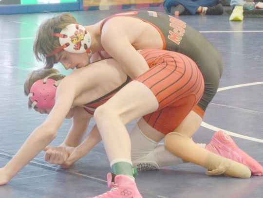 Johnson County Central Boys Wrestling Takes 3rd at ECNC Duals