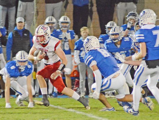 Ligouri, Gulizia Each Surpass One Thousand Yards Rushing on Season to Lead Auburn to First State Semifinal in 18-Years with Upset of Bluejays