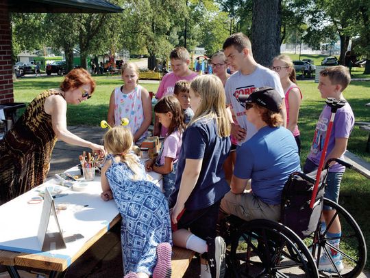 Margaret Berry Shares Love Of The Magic of Wax Art at Honeybee Festival