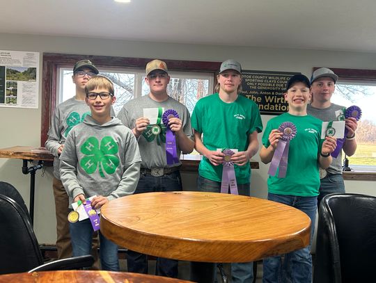 Nemaha County 4-H Trap Shooters Place at Otoe County Event