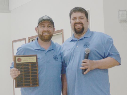 Pagel is Sterling Firefighter of the Year
