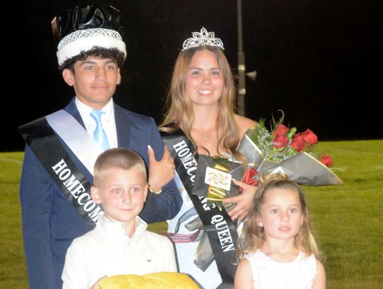 Prado and Trew Crowned Johnson County Central's 2026 Homecoming King & Queen