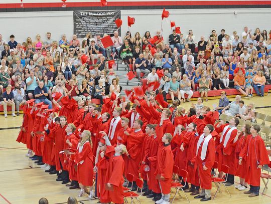 Principal Siegel Presents 50 Members of AHS Class of 2025