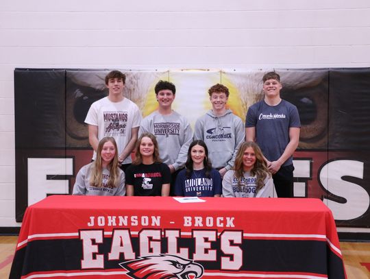 Senior Johnson-Brock Student-Athletes Continuing Careers on the Next Level
