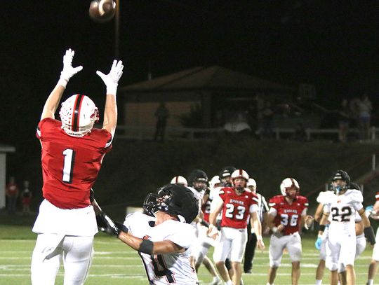 Seven Eagles Score Touchdowns as D1’s Top Team Scores 88 Against Falls City