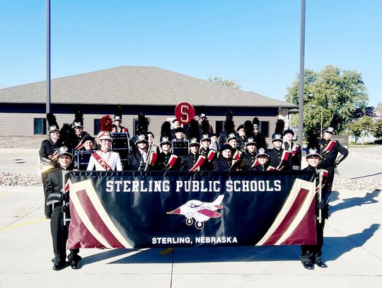 Sterling Marching Band Runner-Up in State Marching Parade at Columbus