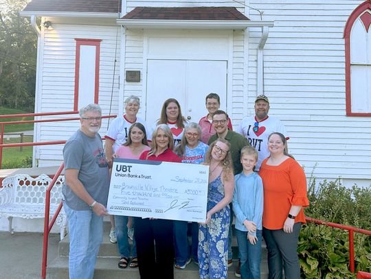 Union Bank & Trust Donates $5,000 to BVT