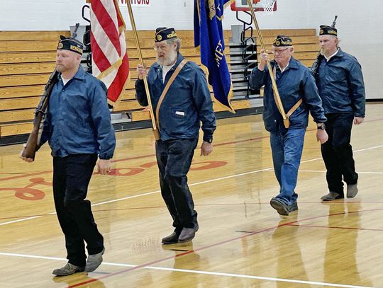 Veteran’s Day Programs Held at Auburn, Johnson-Brock High Schools, Good Samaritan Society