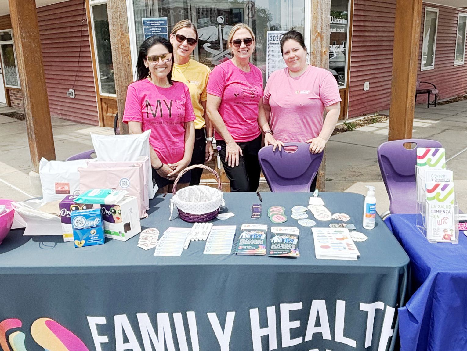 Family Health Services Inc and WIC Promote Services in Tecumseh