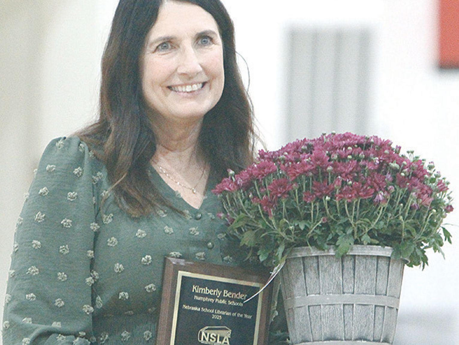 Johnson Native Honored as the Nebraska School Librarian of the Year