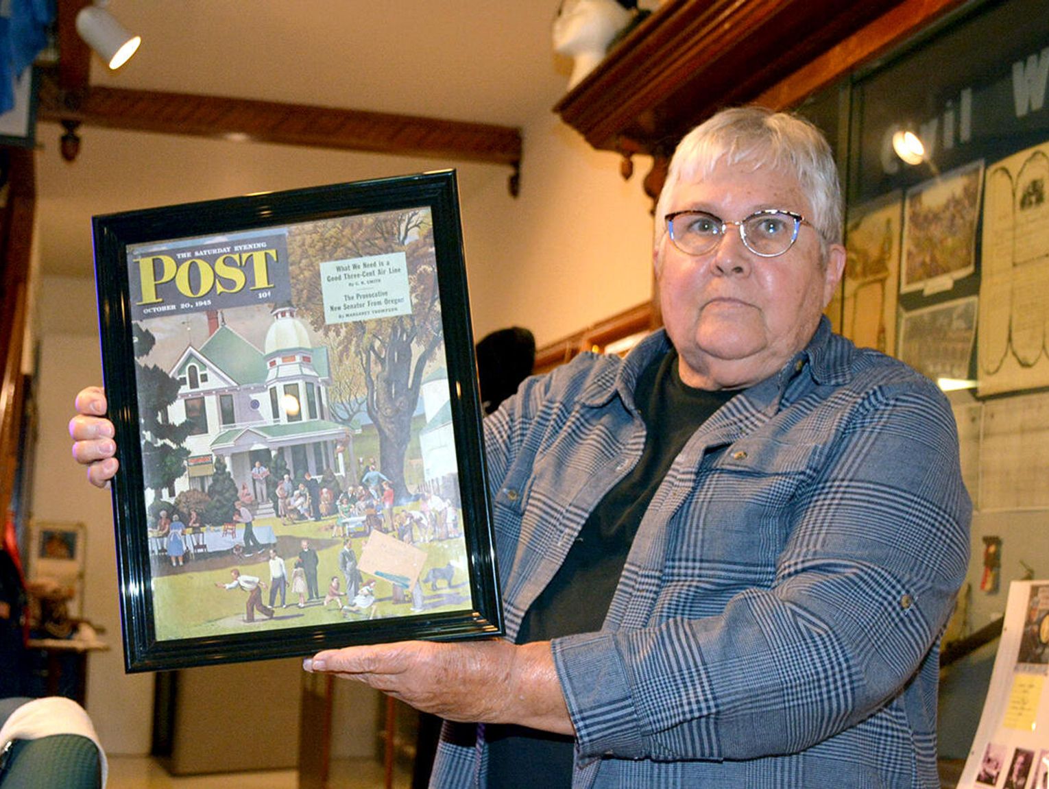 Nemaha Valley Museum Volunteers Learn of John Falter’s Prolific Career