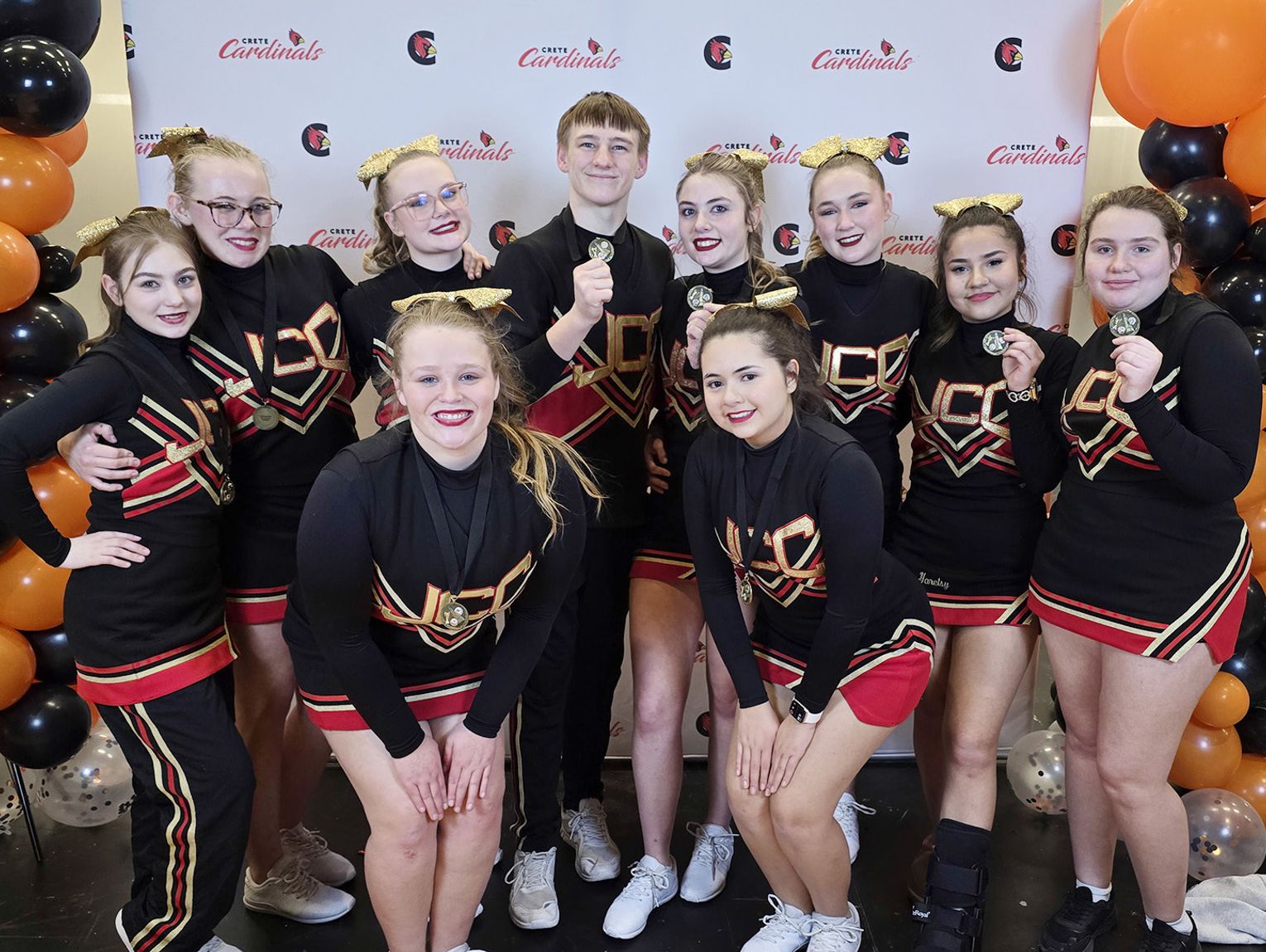 Next Stop for JCC Cheer is Nebraska State Cheerleading Competition